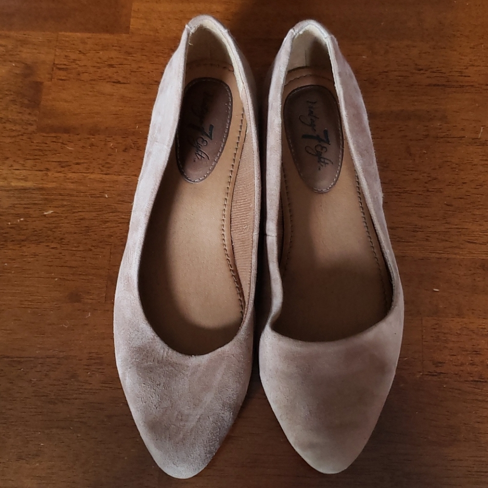 Suede Flats